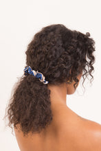Load image into Gallery viewer, Model Front: Rio De Sol Hair Accessory Pottery Scrunchie