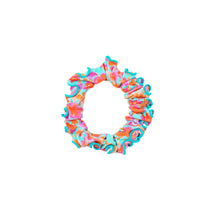 Load image into Gallery viewer, Product Front: Rio De Sol Hair Accessory Ditsy-Sky Scrunchie