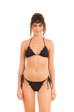 Load image into Gallery viewer, Model Front: Rio De Sol Set Set Dots-Black Frufru