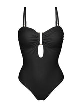 Load image into Gallery viewer, Product Front: Rio De Sol One-Piece Malibu-Black Sara-Op