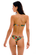 Load image into Gallery viewer, Model Back: Rio De Sol Set Set Lis Bandeau-Pli Cheeky-Fixa