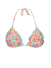 Load image into Gallery viewer, Product Front: Rio De Sol Top Top Ditsy-Sky Frufru