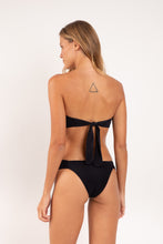 Load image into Gallery viewer, Model Back: Rio De Sol Top Top Malibu-Black Mavi