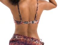 Load and play video in Gallery viewer, Video: Rio De Sol Beach Skirt Cobra Mini-Sarong