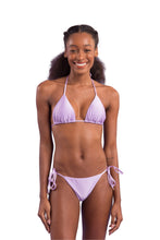 Load image into Gallery viewer, Model Front: Rio De Sol Set Set Shimmer-Harmonia Tri-Inv Cheeky-Tie