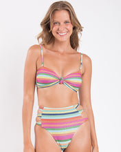 Load image into Gallery viewer, Gallery: Rio De Sol Set Set Supercolor Bandeau-Joy Highwaist-Spin