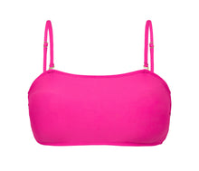 Load image into Gallery viewer, Product Front: Rio De Sol Top Top Amaranto Bandeau-Reto