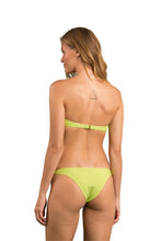 Load image into Gallery viewer, Model Back: Rio De Sol Top Top Bora-Citrus Bandeau-Joy