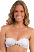 Load image into Gallery viewer, Gallery: Rio De Sol Top Top Bora-White Bandeau-Joy