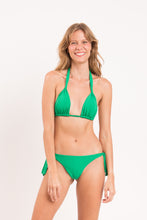 Load image into Gallery viewer, Model Front: Rio De Sol Top Top Dots-Tambourine Mel