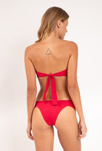 Load image into Gallery viewer, Model Back: Rio De Sol Top Top Malibu-Malagueta Mavi