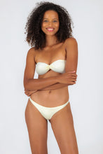 Load image into Gallery viewer, Model Front: Rio De Sol Top Top Off-White Twist