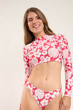 Load image into Gallery viewer, Image 07: Wednesday In Hawaii By Rio De Sol Top Top Pua-Hibiscus Reef