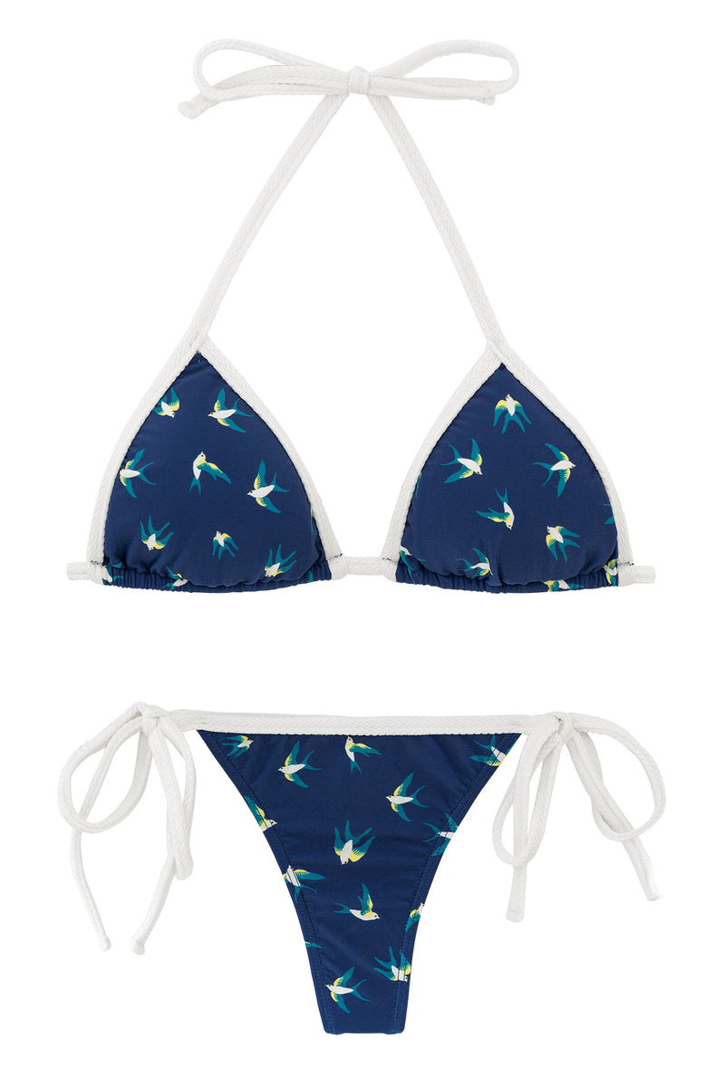 Bottom - Bottom Seabird Cheeky Comfort - Blue – Rio de Sol