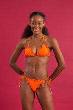 Load image into Gallery viewer, Image 10: Rio De Sol Set Set Dots-Orange Frufru-Fio
