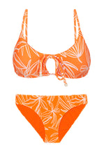 Load image into Gallery viewer, Product Front: Rio De Sol Set Set Trail-Orange Tank-Tie Essential-Comfy

