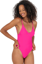 Load image into Gallery viewer, Gallery: Rio De Sol One-Piece Amaranto Hype
