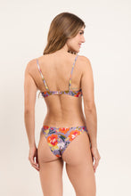 Load image into Gallery viewer, Model Back: Rio De Sol Top Top Garden-Flower Bandeau-Joy
