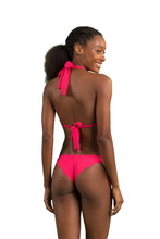 Load image into Gallery viewer, Model Back: Rio De Sol Bottom Bottom Dots-Virtual-Pink Italy
