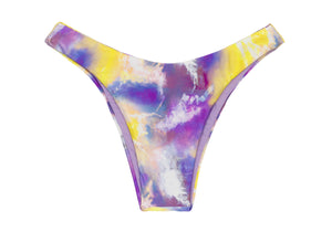 Bottom Tiedye-Purple High-Leg