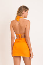Load image into Gallery viewer, Dots-Mango Skirt-Knot
