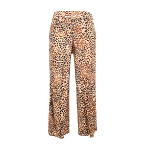 Leopard Wide Pants