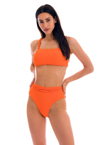 Model Front: Rio De Sol Bottom Bottom St-Tpz-Tangerina Hotpant-High