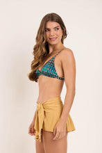 Load image into Gallery viewer, Image 03: Rio De Sol Beach Skirt Fluity-Dourado Mini Skirt
