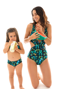 Model Back: Rio De Sol Girl's Two-Piece Luce Kids