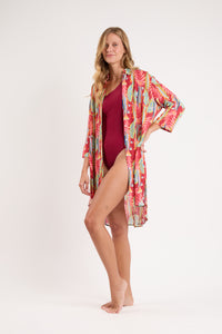 Image 02: Rio De Sol Shirtdress Sea-Bloom Chemise Gabriele