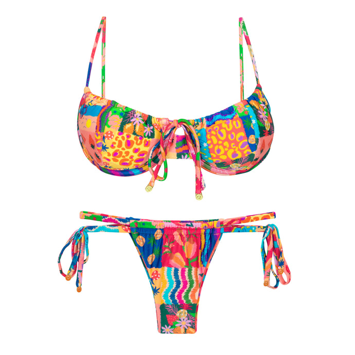 Product Front: Rio De Sol Set Set Love-Trip Balconet-Tie Pipa