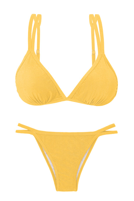 Product Front: Rio De Sol Set Set Malibu-Yellow Tri-Duo Rio-Duo