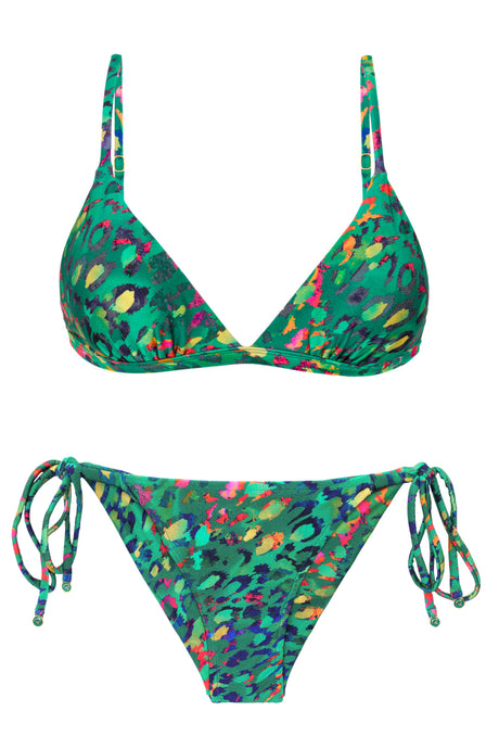 Product Front: Rio De Sol Set Set Wilds Tri-Fixo Cheeky-Tie