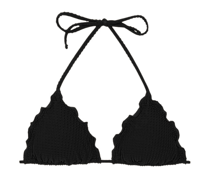 Product Front: Rio De Sol Top Top Dots-Black Frufru