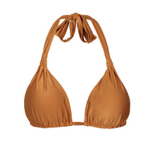 Load image into Gallery viewer, Product Front: Rio De Sol Top Top Shimmer-Nocciola Mel
