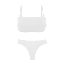 Load image into Gallery viewer, Set Sand-White Bandeau-Reto Nice-Fio

