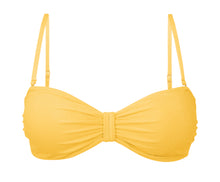 Load image into Gallery viewer, Top Malibu-Yellow Bandeau-Duo
