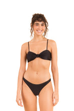 Load image into Gallery viewer, Top Shimmer-Black Bandeau-Joy
