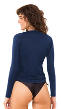 Load image into Gallery viewer, Navy Rash-Guard
