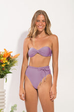 Load image into Gallery viewer, Set Shimmer-Harmonia Twist Belted-High-Waist
