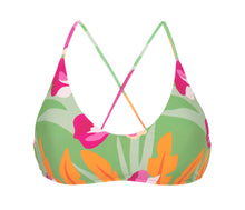 Load image into Gallery viewer, Top Green-Bloom Bralette
