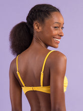 Load image into Gallery viewer, Top Malibu-Yellow Bandeau-Duo
