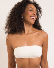 Load image into Gallery viewer, Top Off-White Bandeau-Reto
